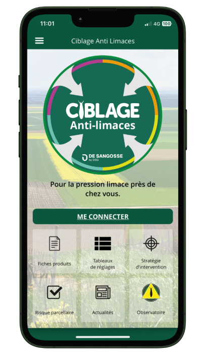 Application mobile de lutte contre les limaces
